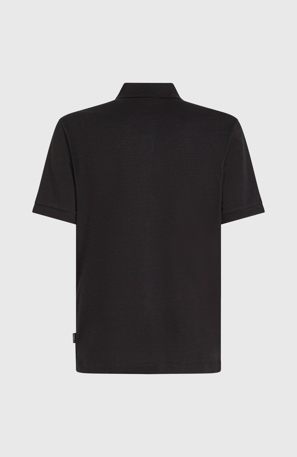 Slub Small Logo Polo | Black Out