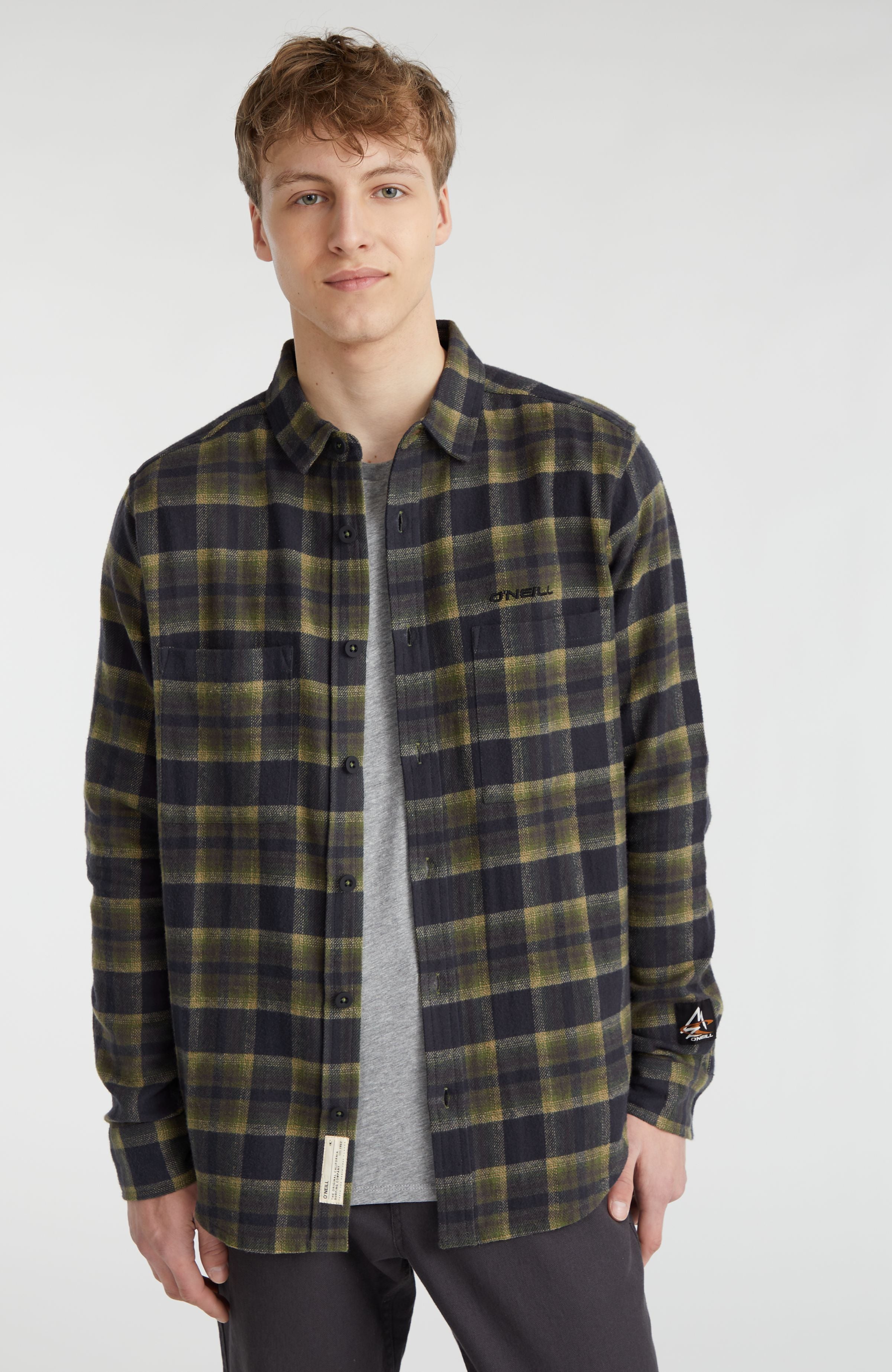 Mens o'neill plaid sold jacket