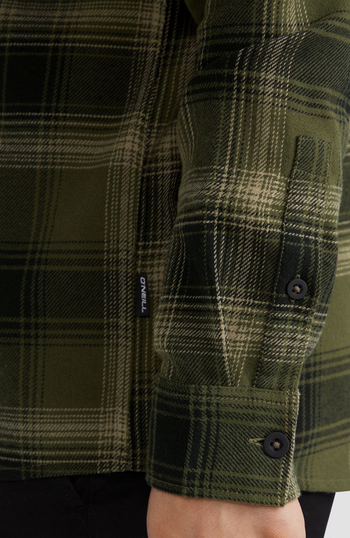 Flannel Check Shirt | Green Check Small