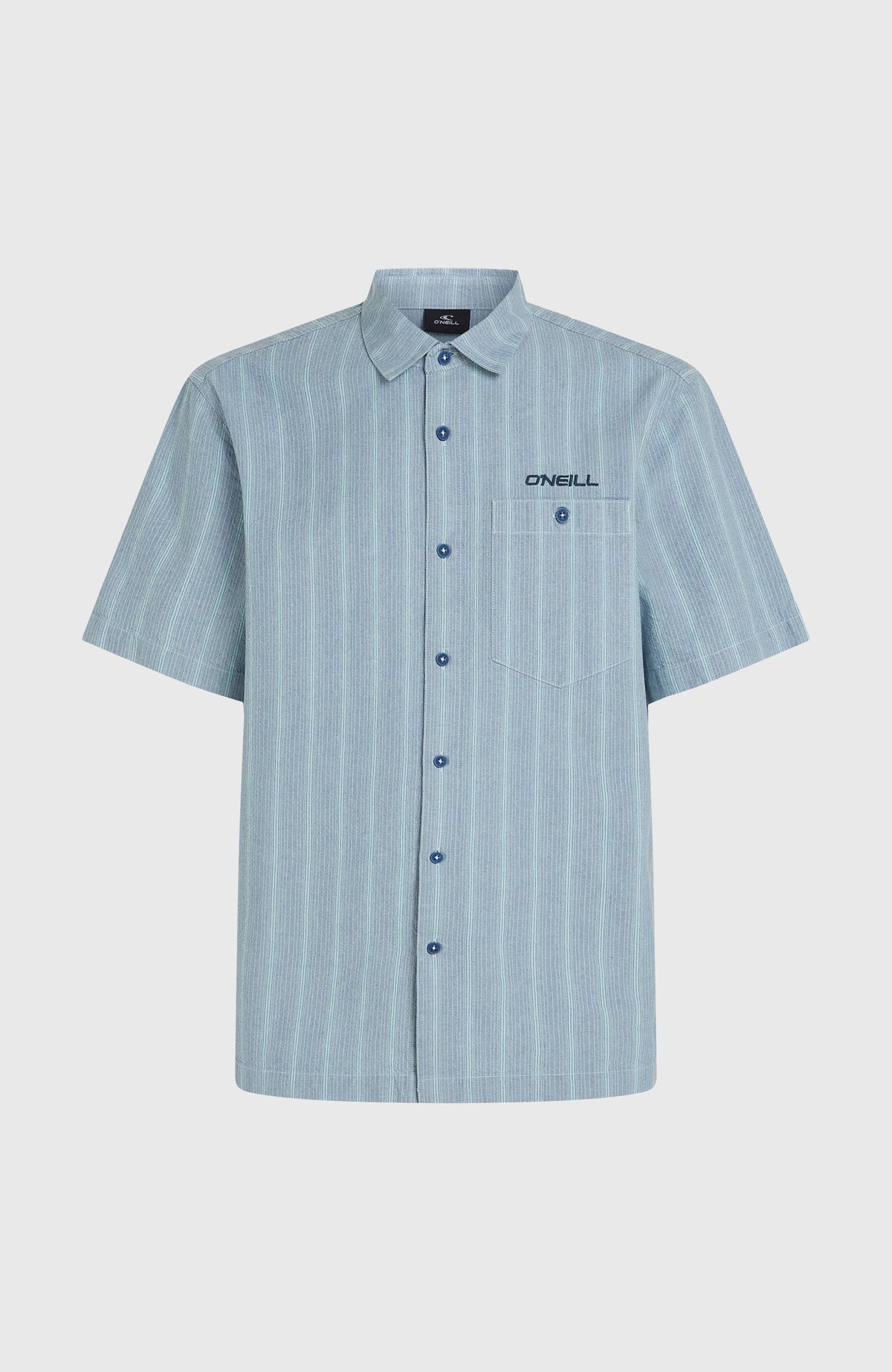 Jacquard Stripe Shirt | Blue Cali Stripe
