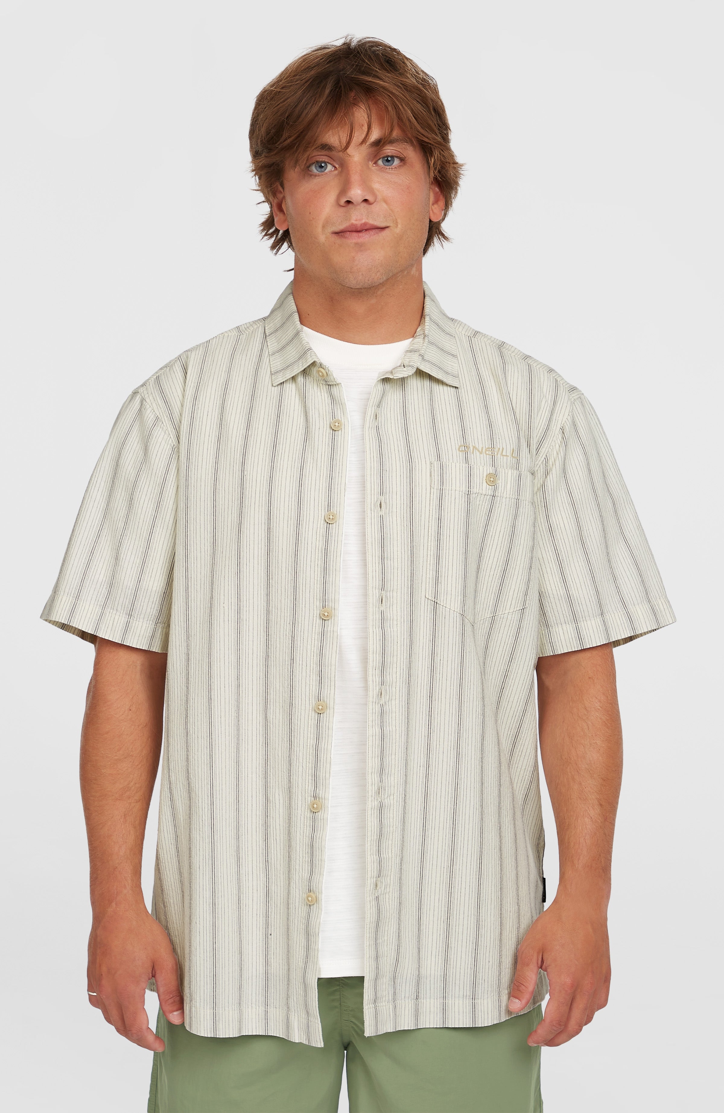 Jacquard Stripe Shirt | Beige Cali Stripe – O'Neill