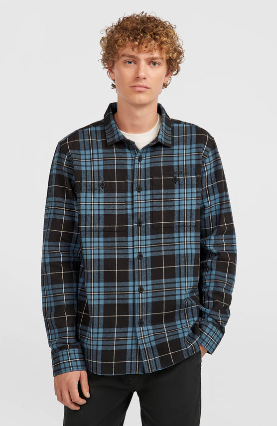 Must-Have Flannel Shirt | Blue Flannel Check