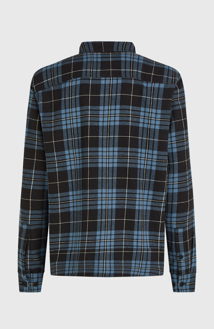 Must-Have Flannel Shirt | Blue Flannel Check