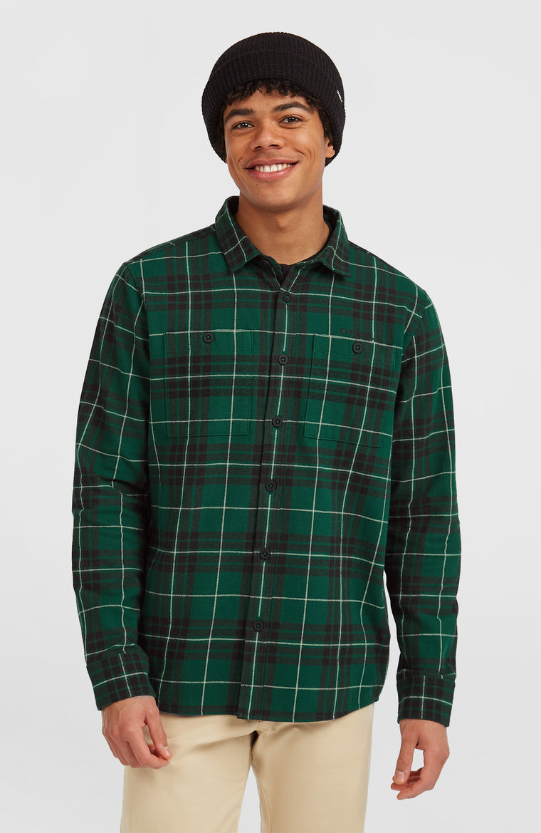 Must-Have Flannel Shirt | Green Flannel Check Must-Have Flannel Shirt | Green Flannel Check