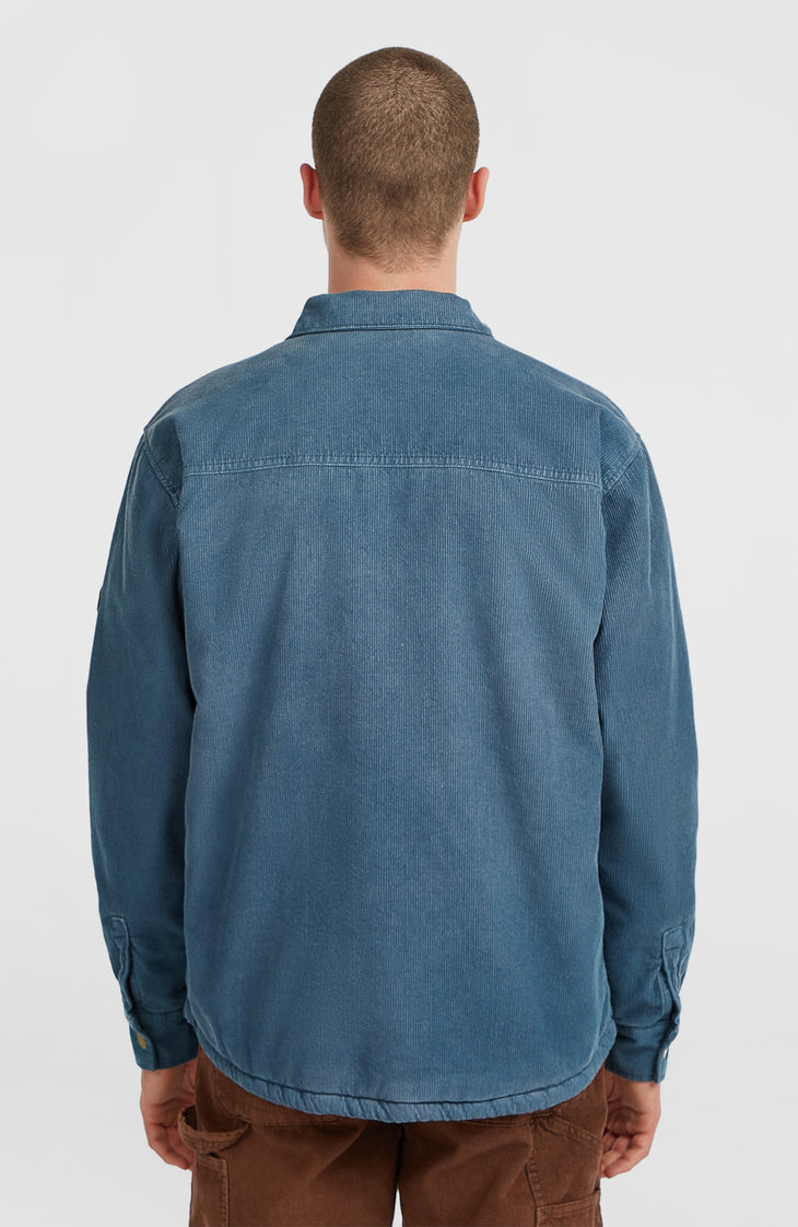 O'Riginals Corduroy Fleece-Lined Overshirt | Mozart Blue