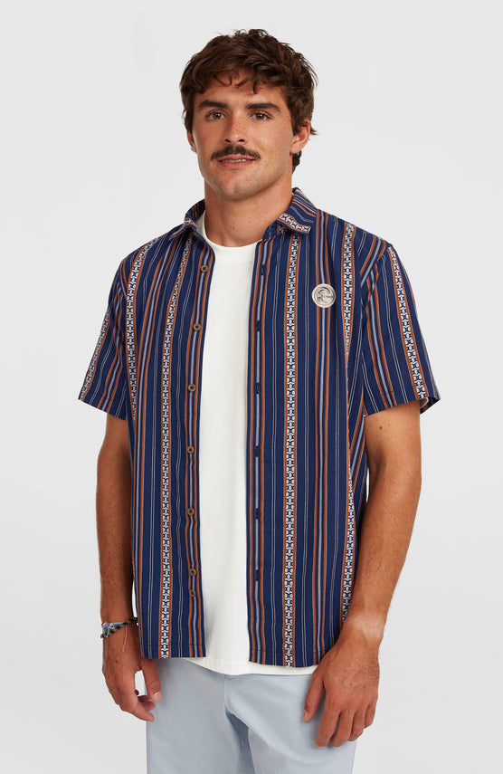 O'Riginals Jacquard Shirt | Blue Originals Jstripe