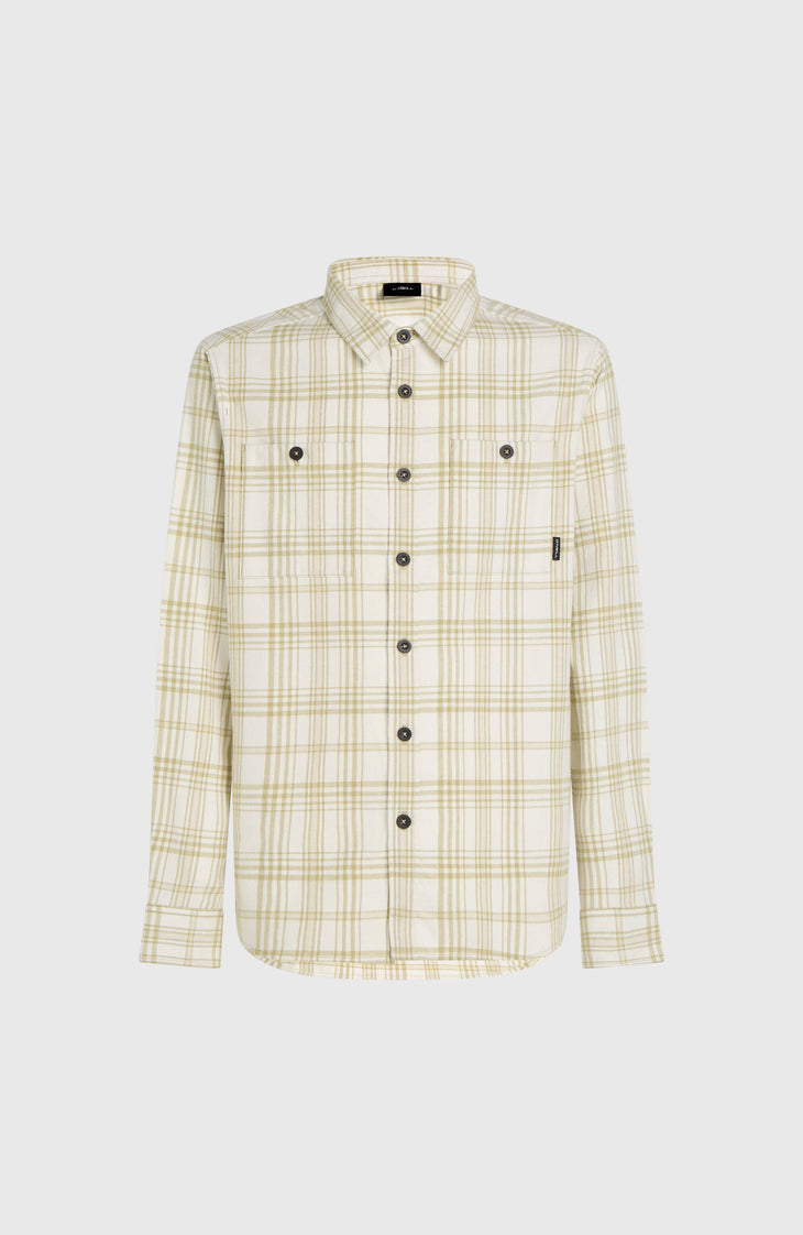 Must-Have Flannel Shirt | Beige Big Check Plaid