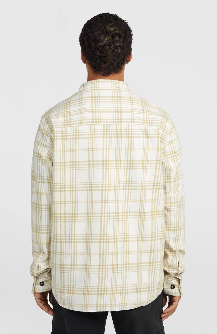Must-Have Flannel Shirt | Beige Big Check Plaid