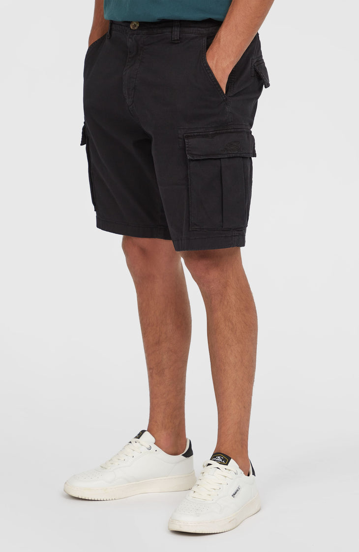 Essentials Cargo Shorts | Black Out