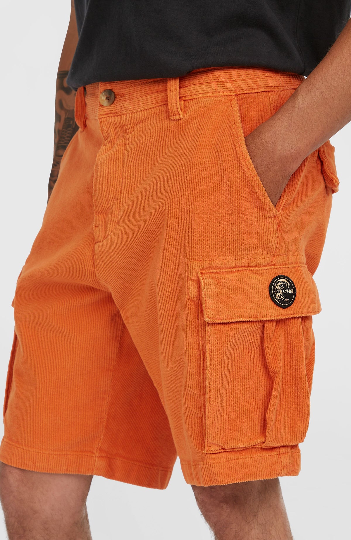 O'Riginals Cord Cargo Shorts | Cinnamon Stick