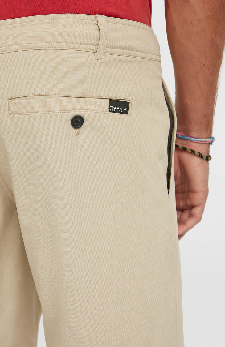 Hybrid 19'' Melange Shorts | Cocoa Sand