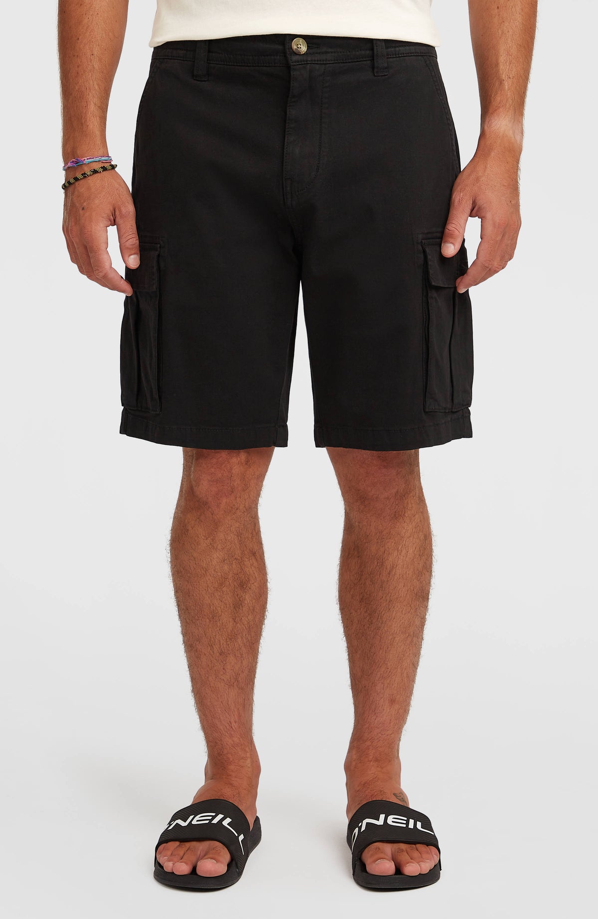 Essentials Cargo Shorts | Black Out