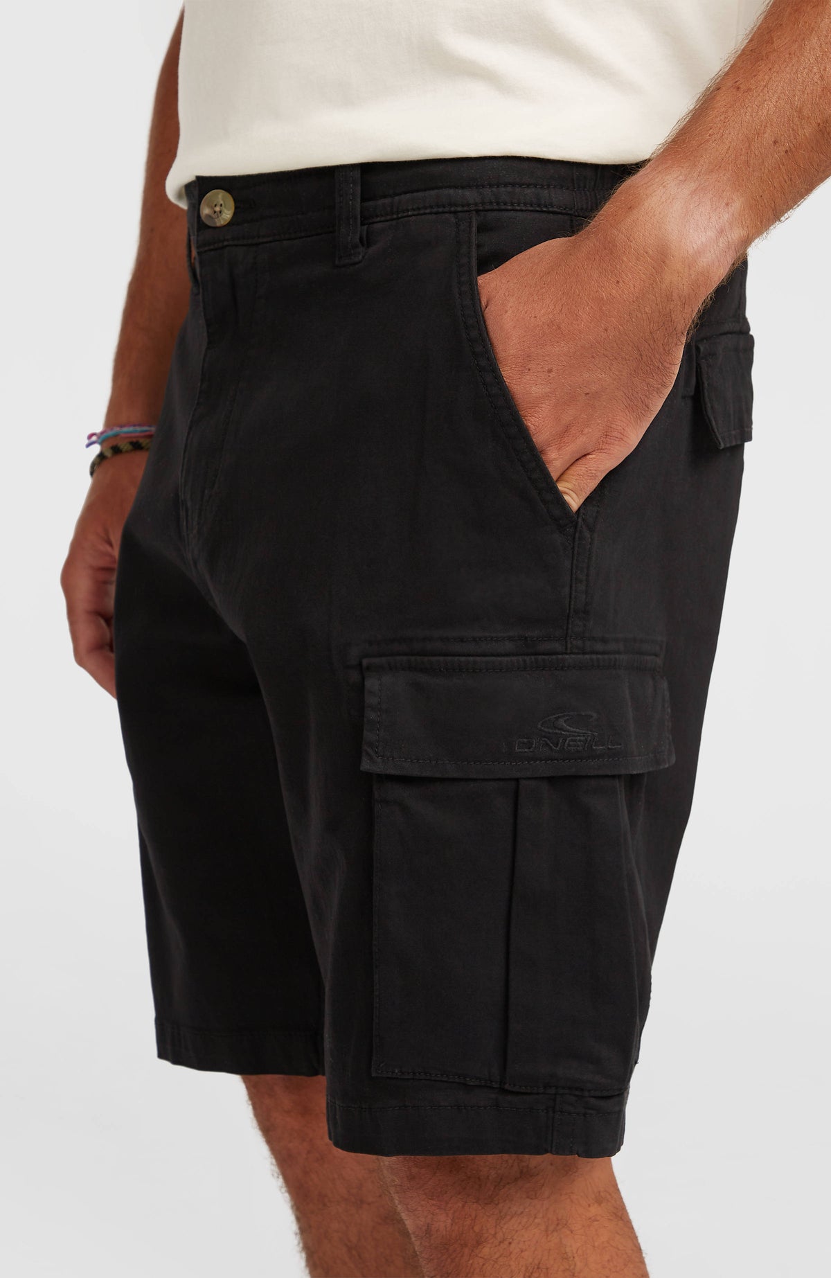 Essentials Cargo Shorts | Black Out