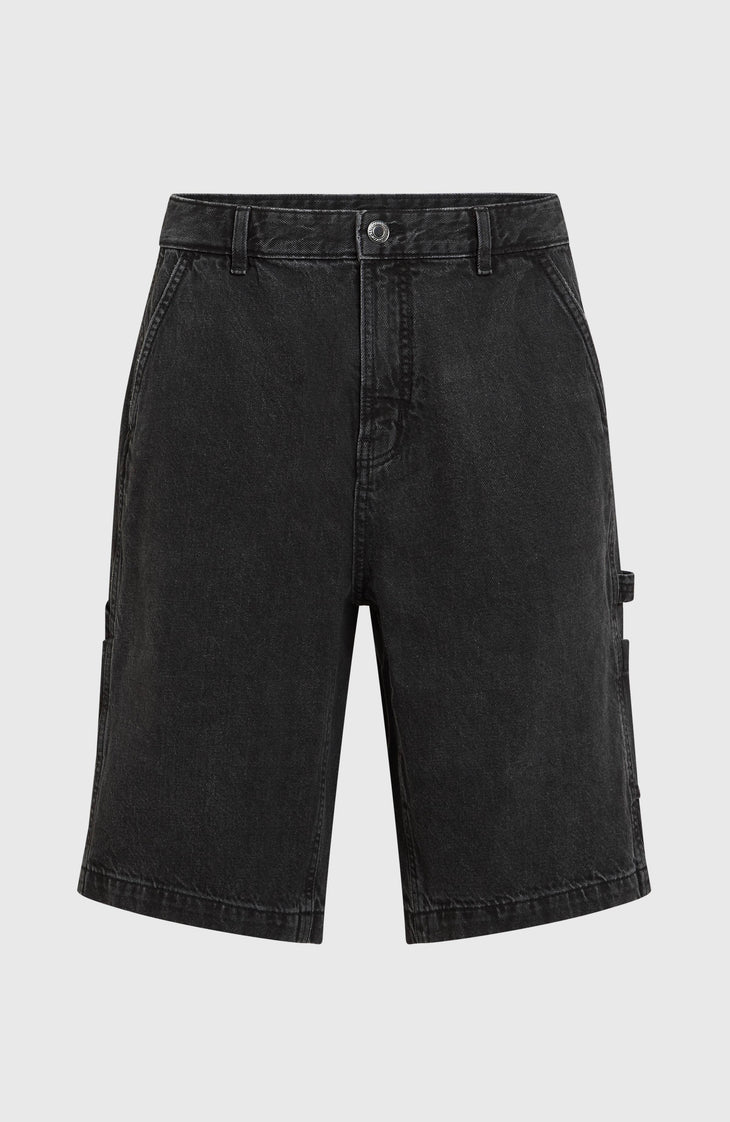 Essentials Denim Shorts | Black Out