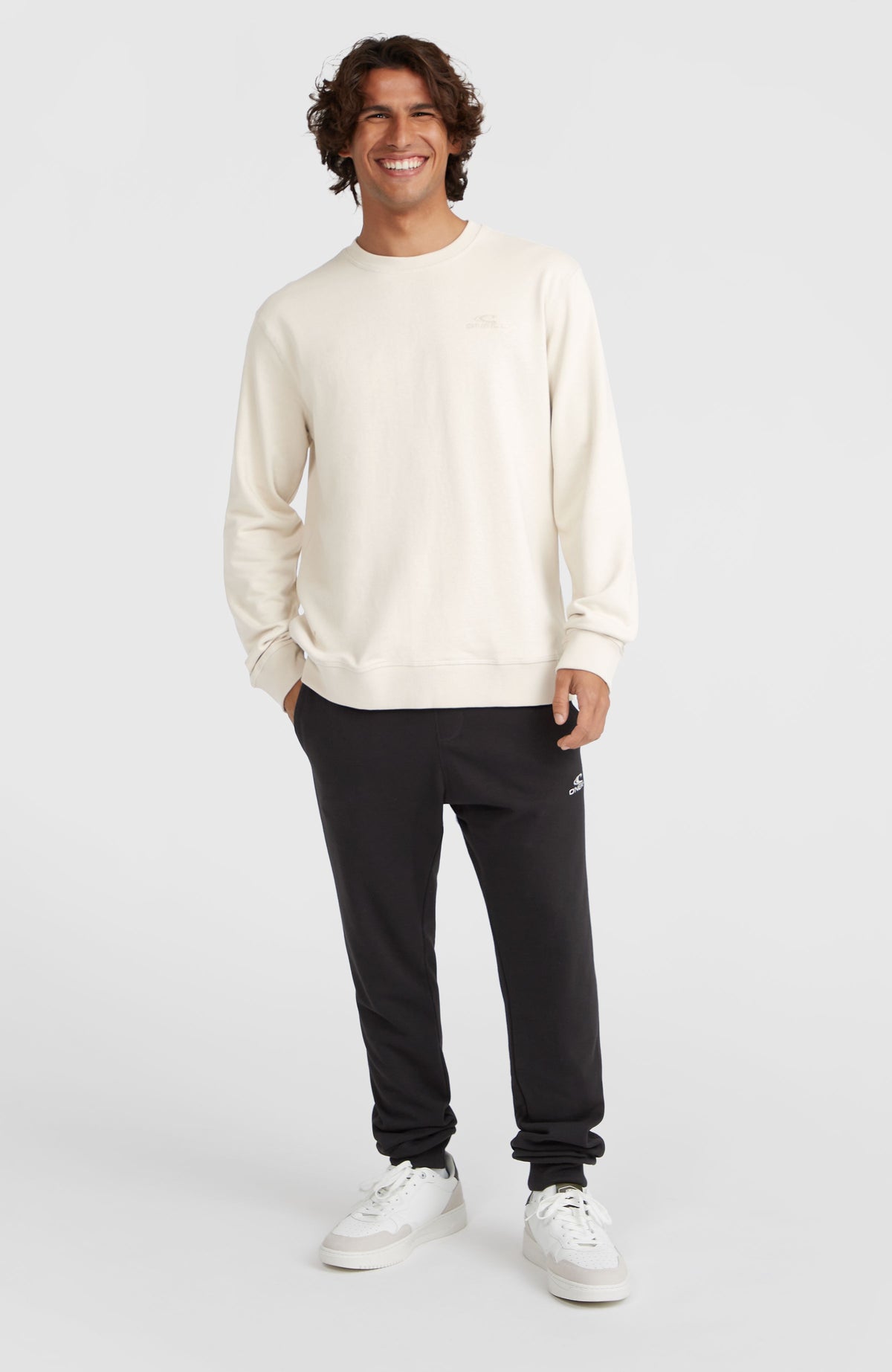 Small Logo Crew Sweatshirt | Atmosphere