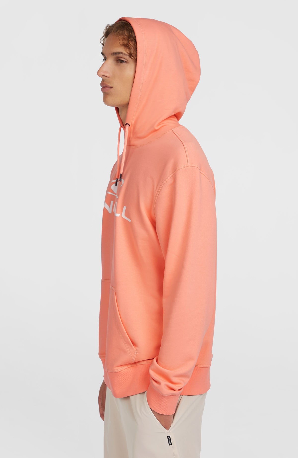 Logo Hoodie | Coral Pop