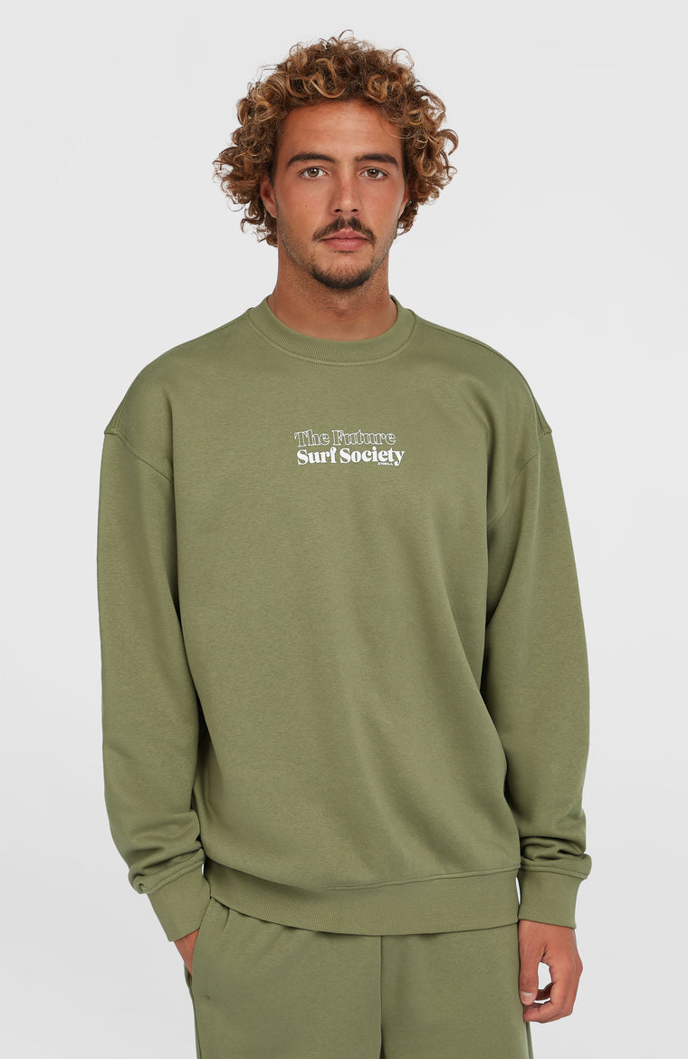 Future Surf Crew Sweatshirt | Avery Fern Future Surf Crew Sweatshirt | Avery Fern