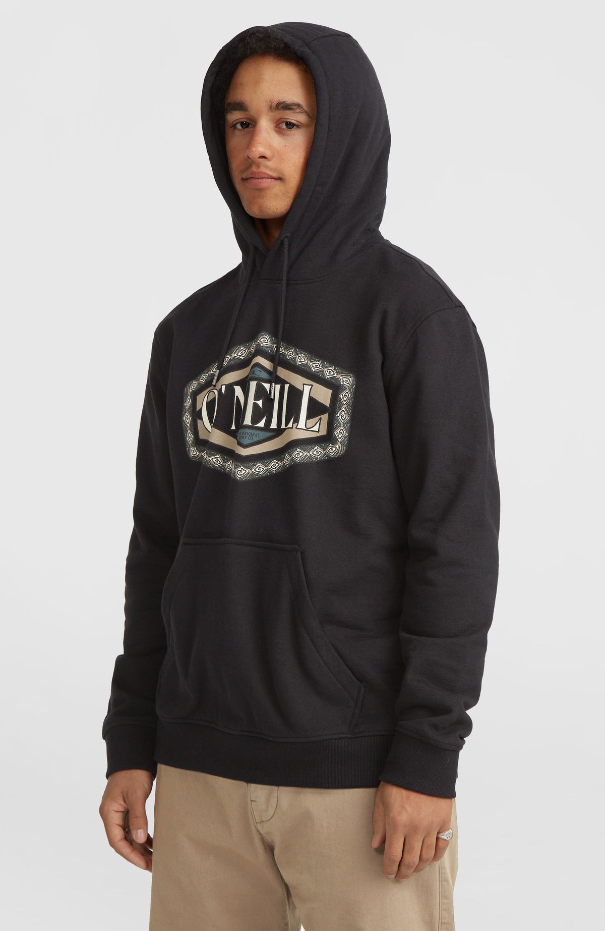 O'Neill Front Print Hoodie | Black Out