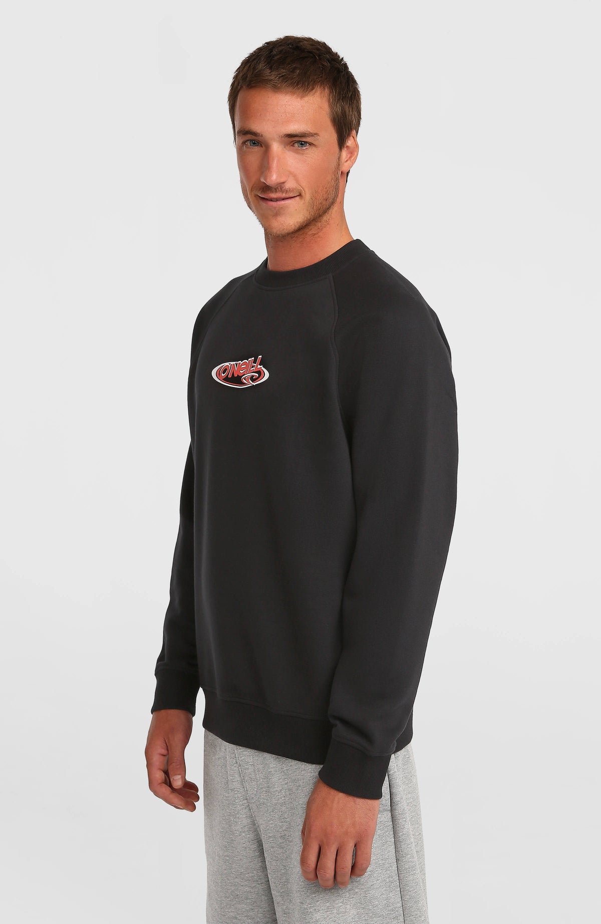 Essentials 90s Logo Crew Sweatshirt | Black Out