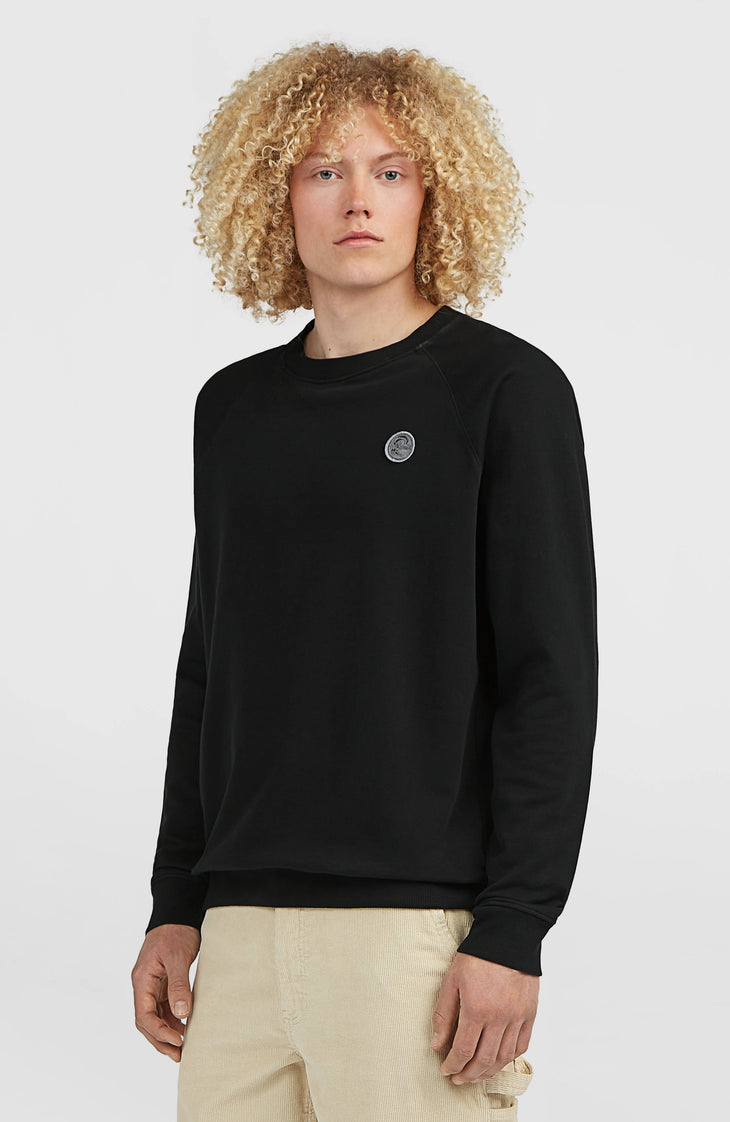 O'Riginals Badge Crew Sweatshirt | Black Out