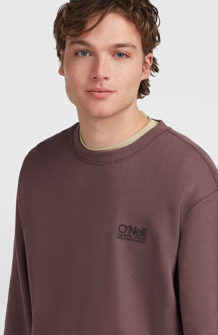 O'Neill Cali Crew Sweatshirt | Purple Gray