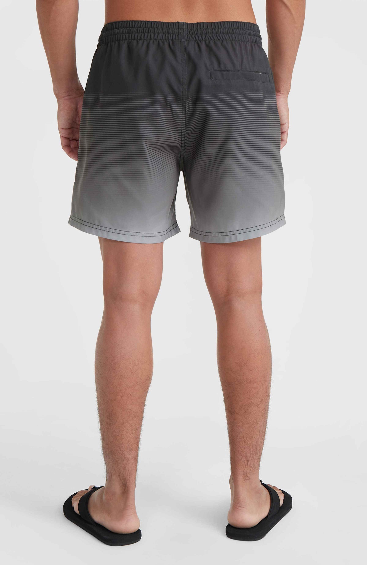 Jack O'Neill Cali Gradient 15'' Swim Shorts | Black Simple Gradient B Panel