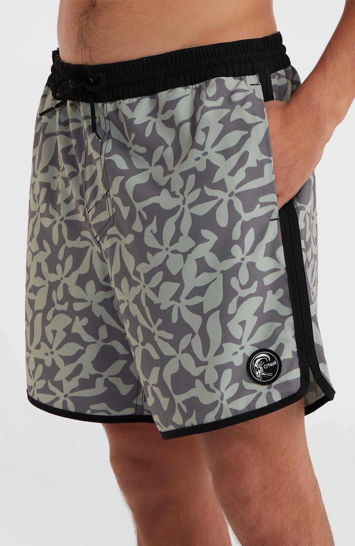 O'Riginals Scallop 16'' Swim Shorts | Green Seagrass