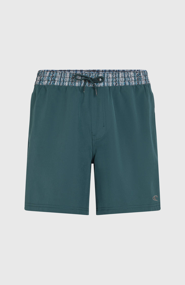 Pocket Print 16'' Swim Shorts | Alma Steel
