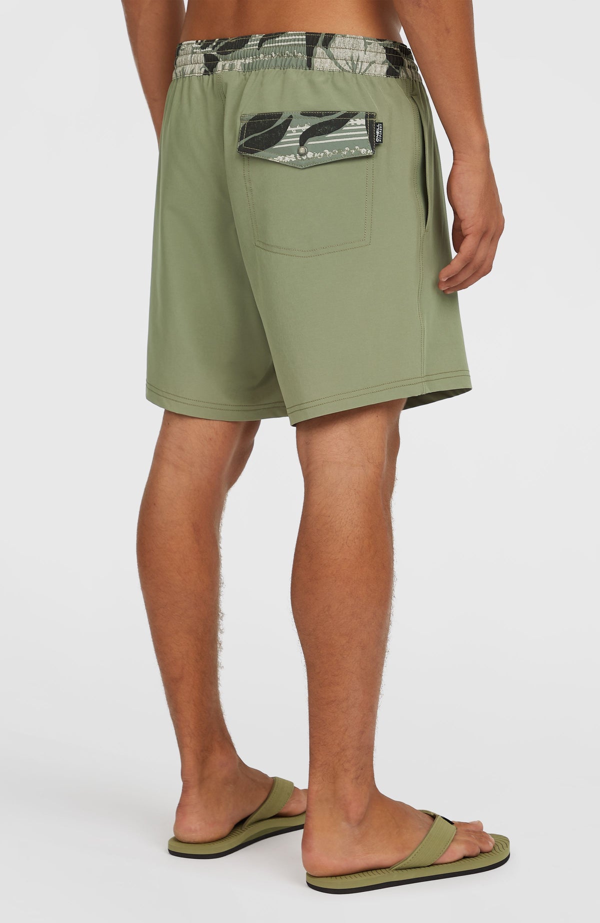Pocket Print 16'' Swim Shorts | Avery Fern