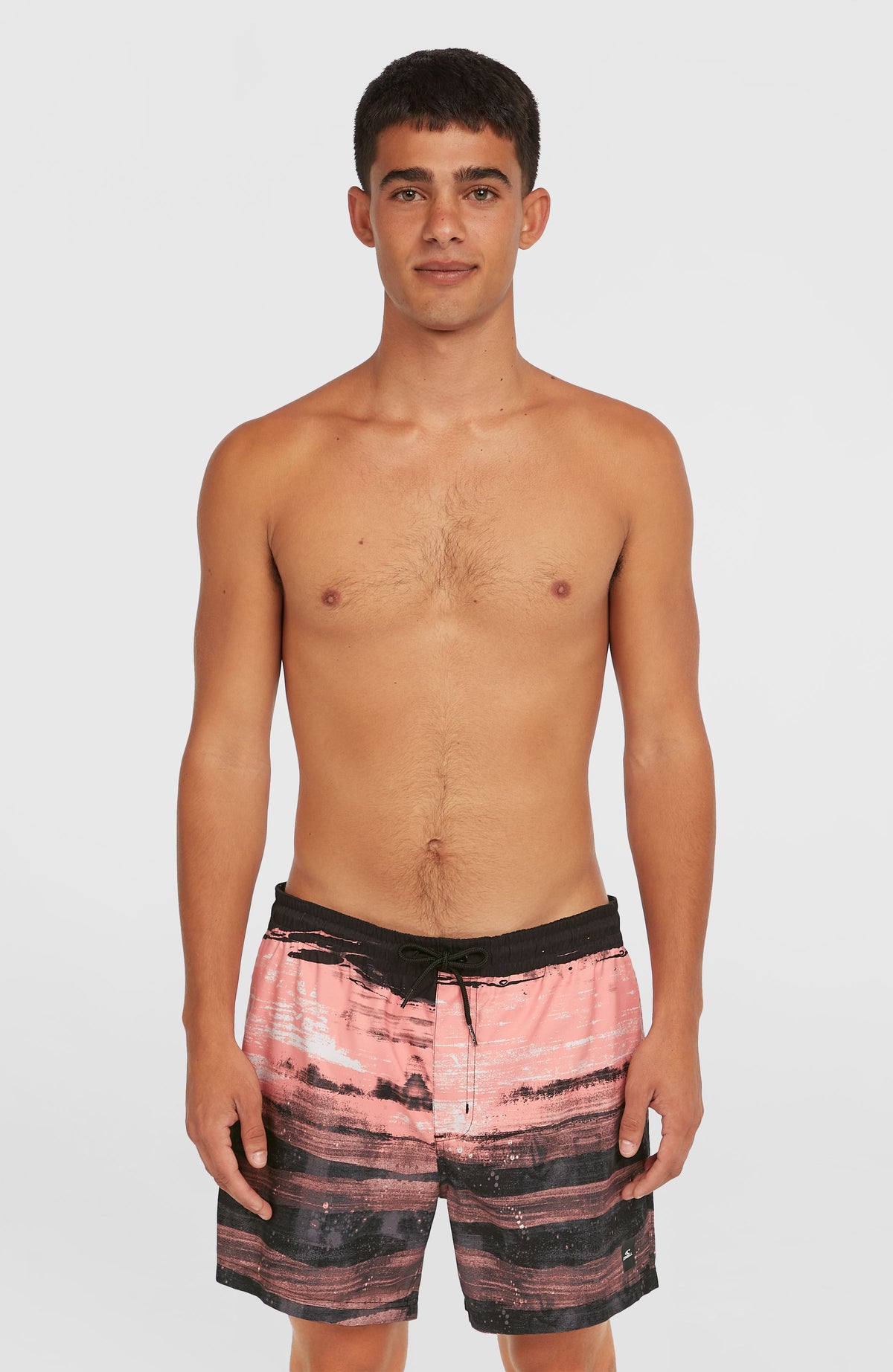 Cali Gradient 15'' Swim Shorts | Coral Melted Texture