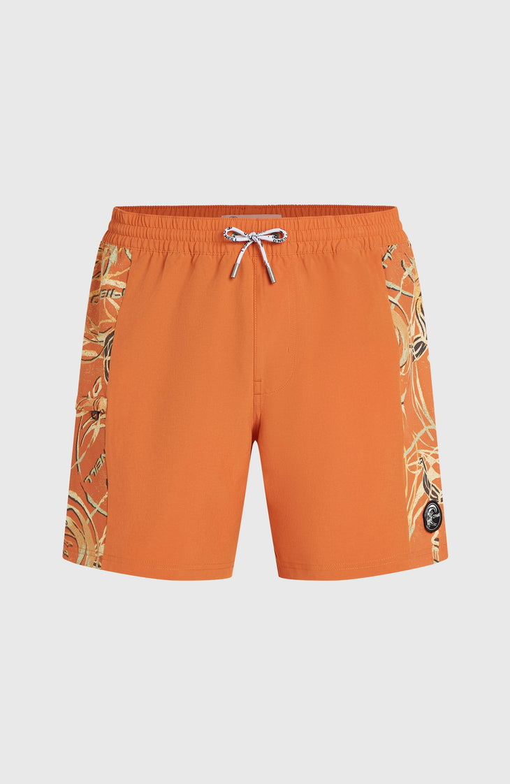 O'Riginals Side Panel 16'' Swim Shorts | Orange Originals