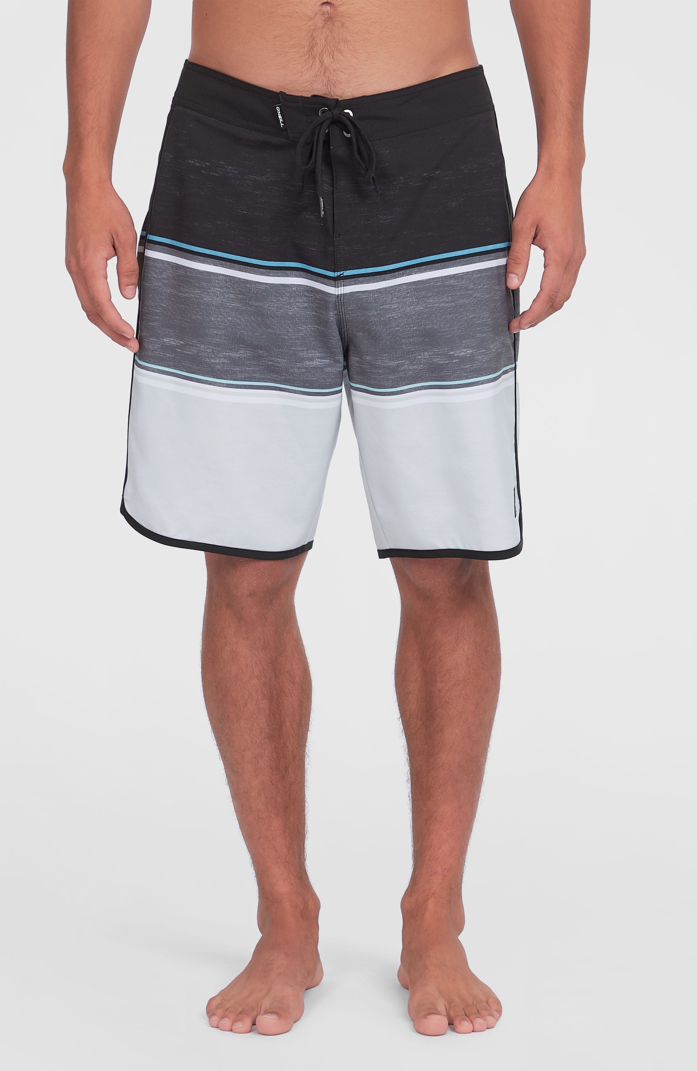 Lennox Scallop 19'' Boardshorts | Black Out Colour Block – O'Neill