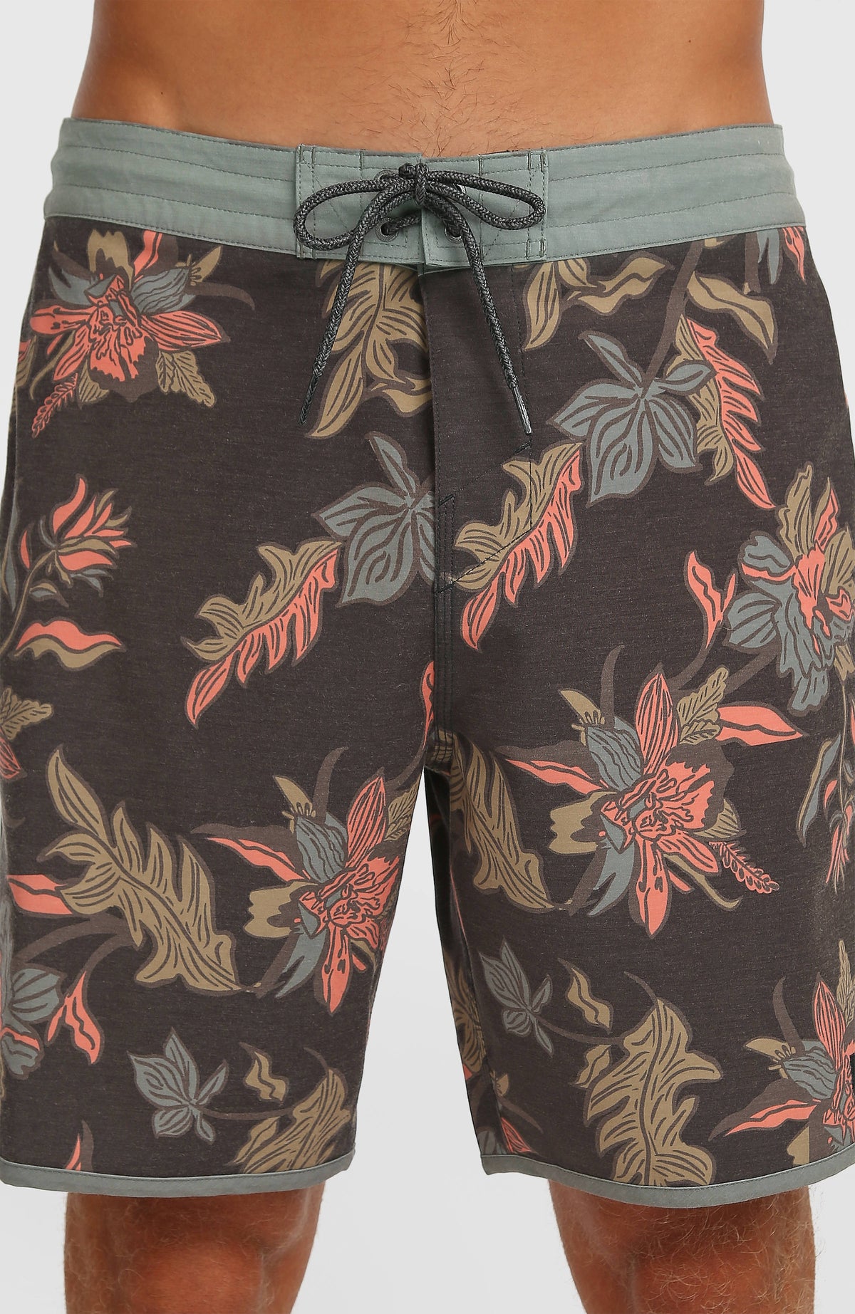 Cruzer Scallop 18'' Boardshorts | Black Cruzer Scallop
