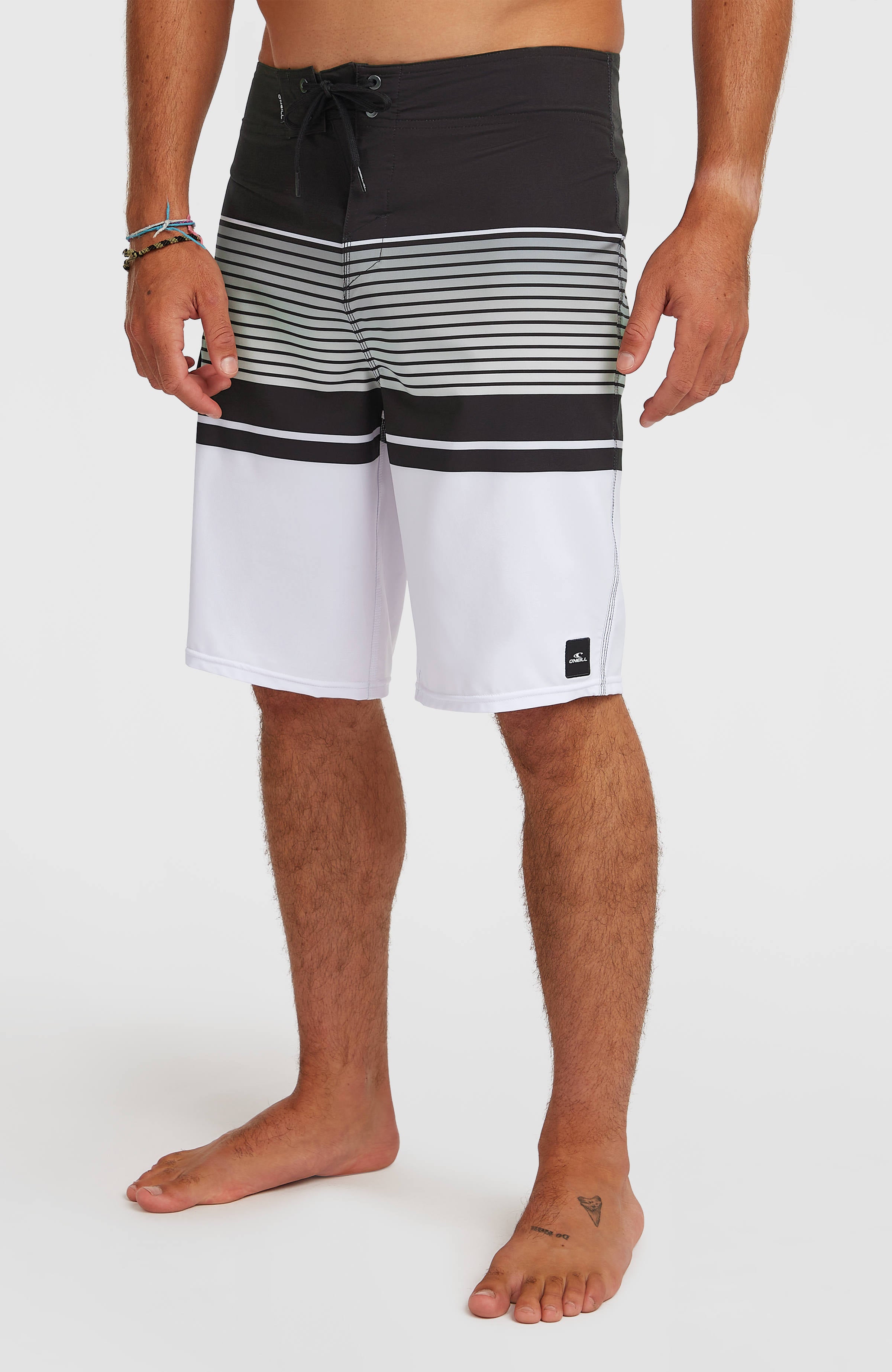 Lennox Stripe 21'' Boardshorts | White Lennox Stripe – O'Neill