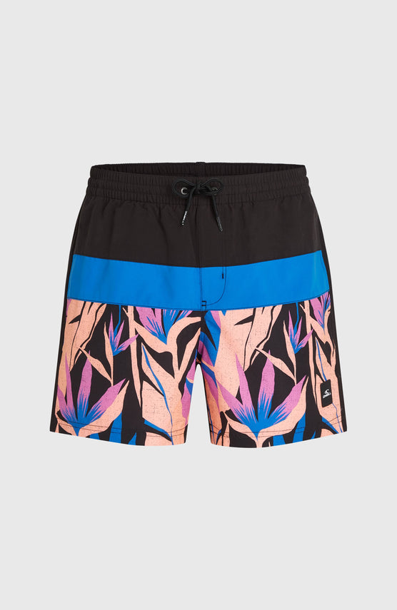 O'Neill Block 15'' Swimshorts | Black Tropicana Big