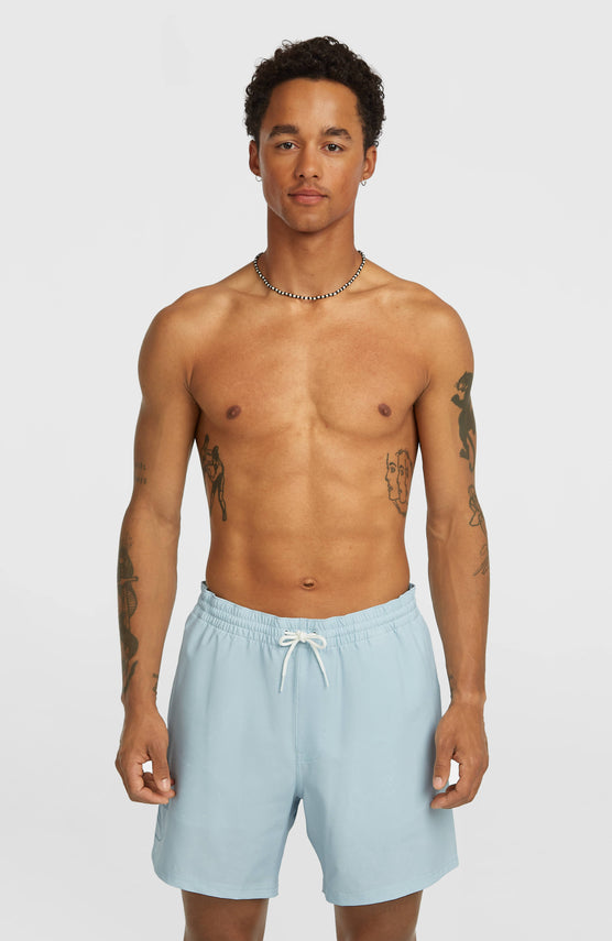 O'Riginals Cali Ocean 16'' Swimshorts | Light Blue O'iginals Acid Wash