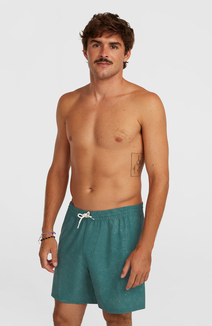 O'Riginals Cali Ocean 16'' Swimshorts | Green Originals Acid Wash