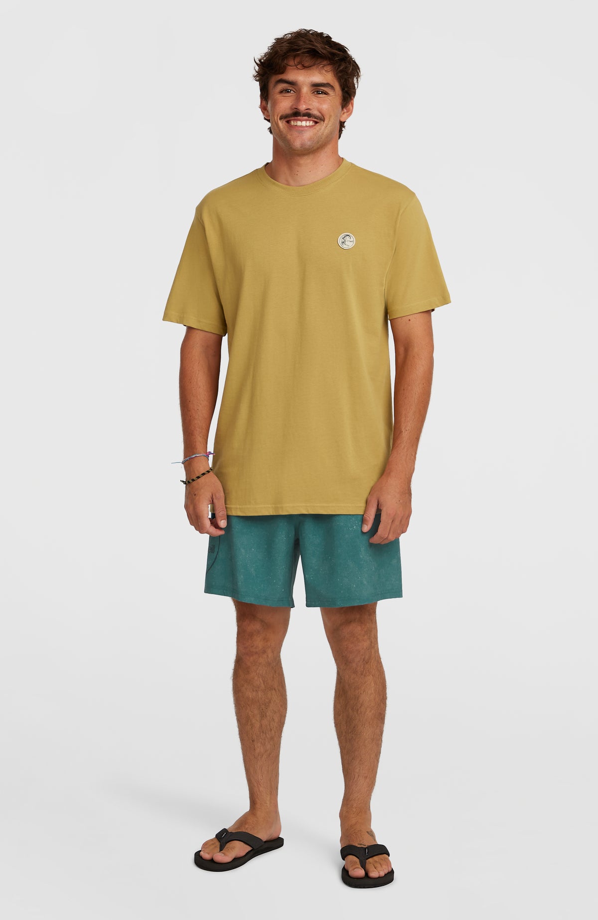 O'Riginals Cali Ocean 16'' Swimshorts | Green Originals Acid Wash