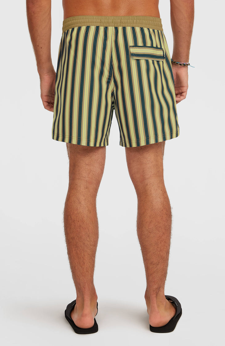 O'Riginals Stripe 15'' Swimshorts | Yellow Originals stripe