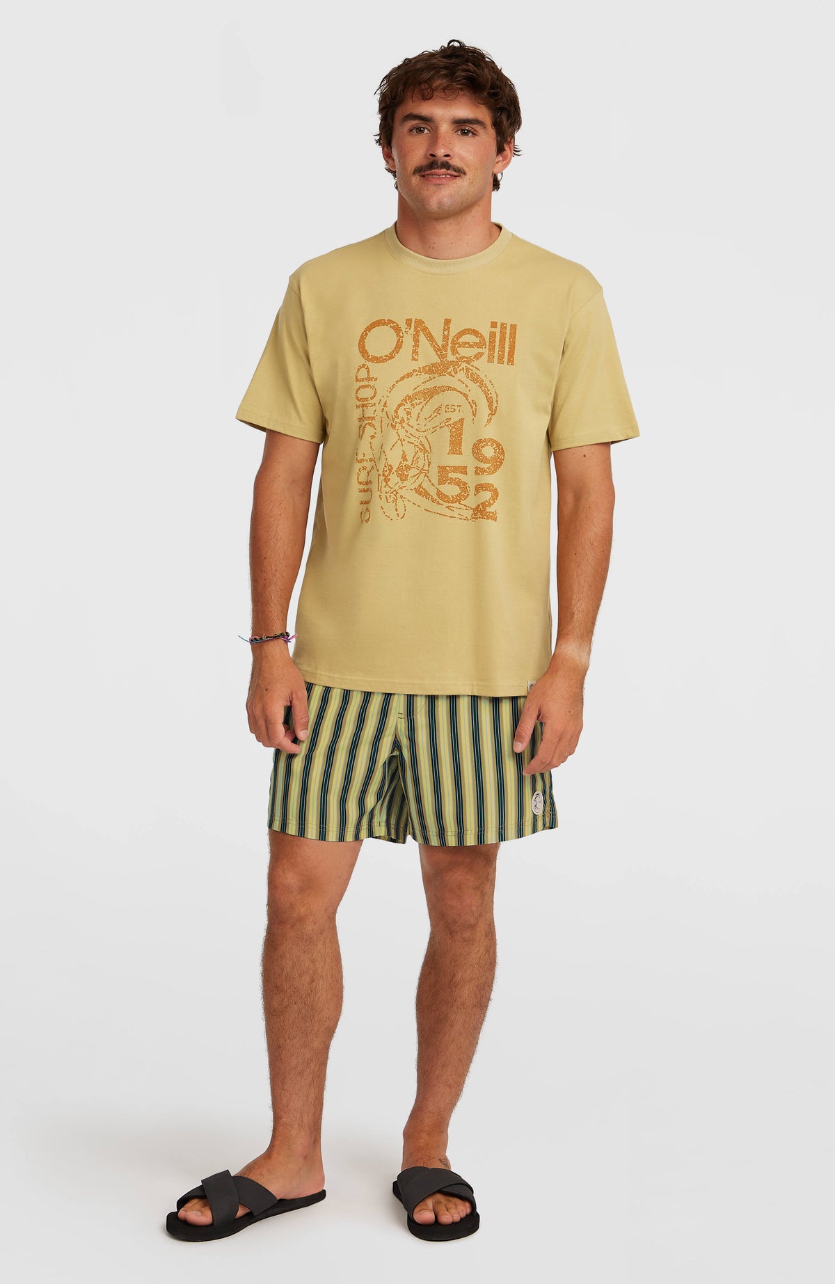 O'Riginals Stripe 15'' Swimshorts | Yellow Originals stripe