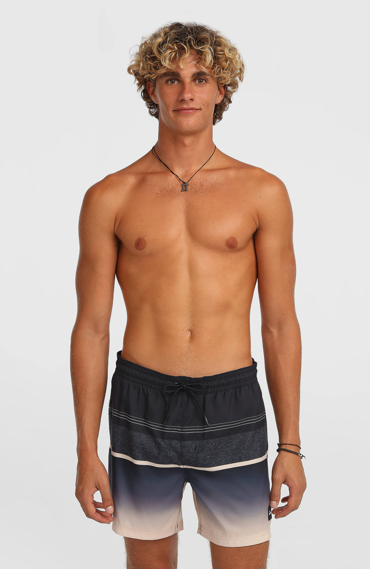 O’Neill Gradient 15'' Swimshorts | Black Out Gradient Stripe