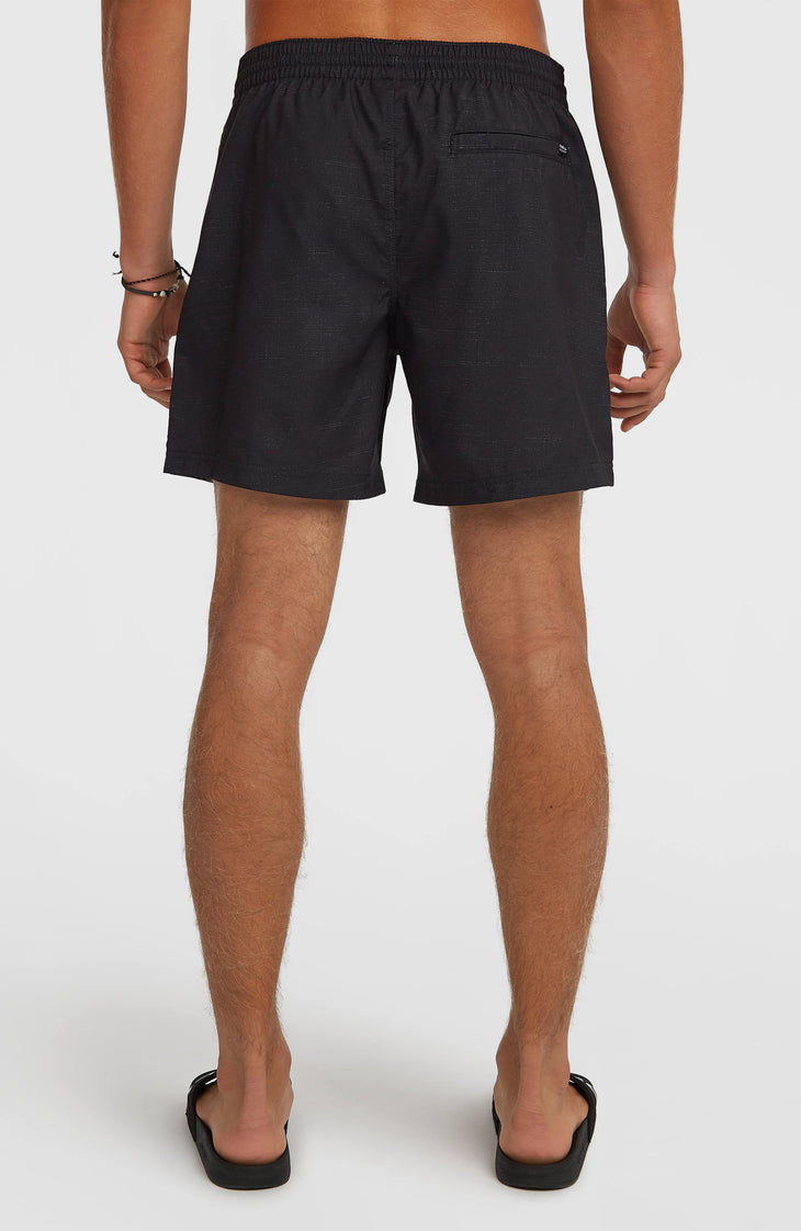 O'Neill Uni Flower 16'' Swimshorts | Black Tropical Stripe
