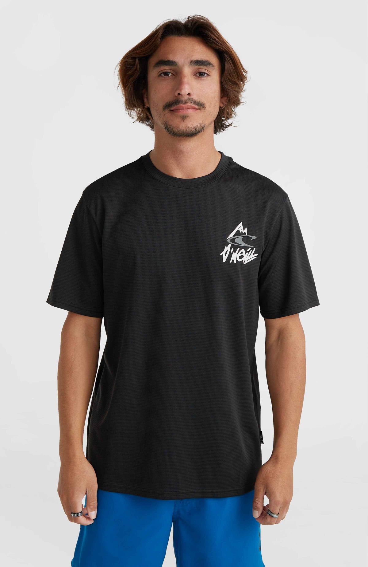 O’Neill Hybrid Logo Polygiene T-Shirt | Black Out