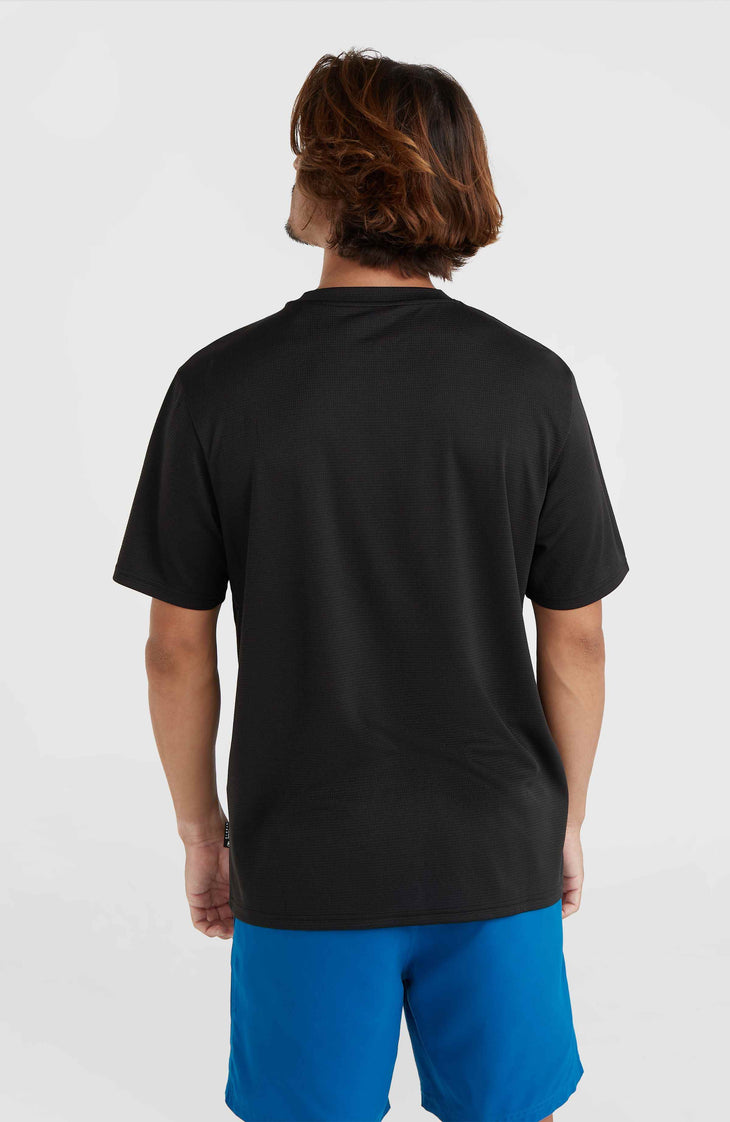 O’Neill Hybrid Logo Polygiene T-Shirt | Black Out