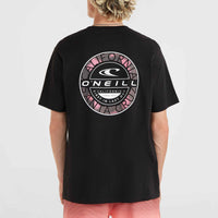 Jack O'Neill Back Print T-Shirt | Black Out