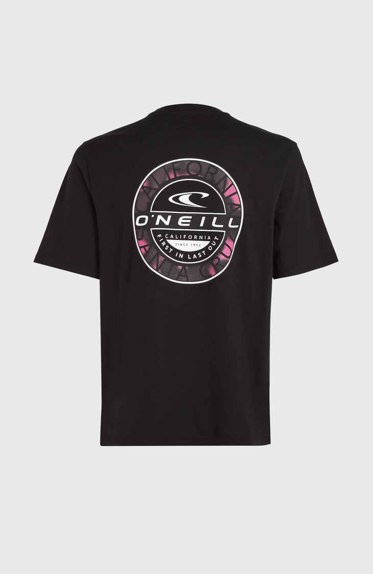 Jack O'Neill Back Print T-Shirt | Black Out