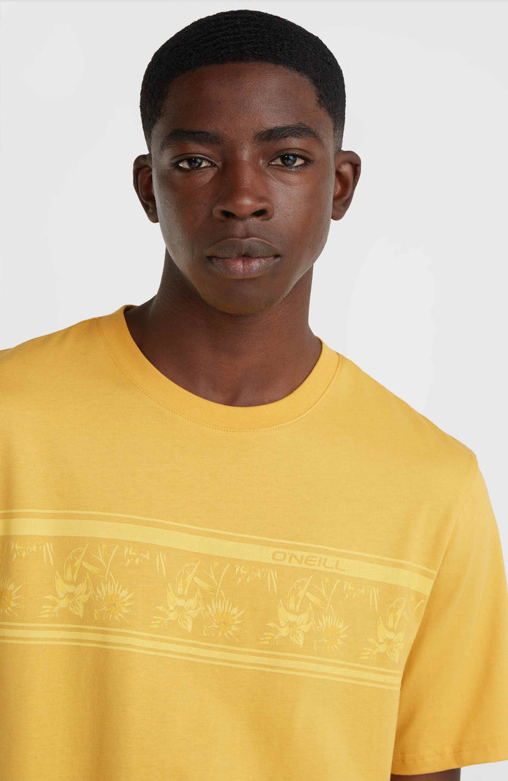 Mix and Match Floral Graphic T-Shirt | Golden Haze