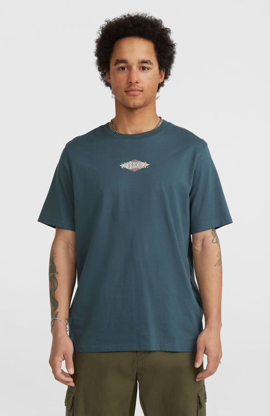 Back Print T-Shirt | Alma Steel