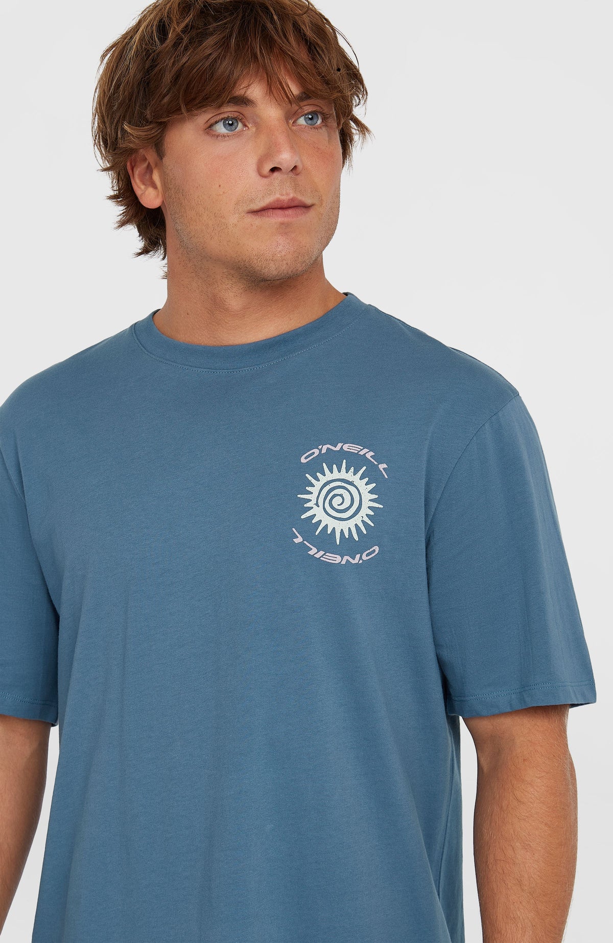 Photo Print T-Shirt | Copen Blue