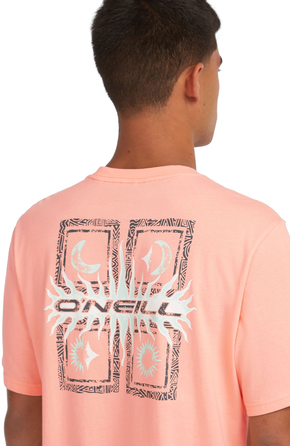 Retro Graphic T-Shirt | Coral Pop